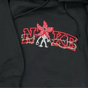 Embroidered Demogorgon hoodie